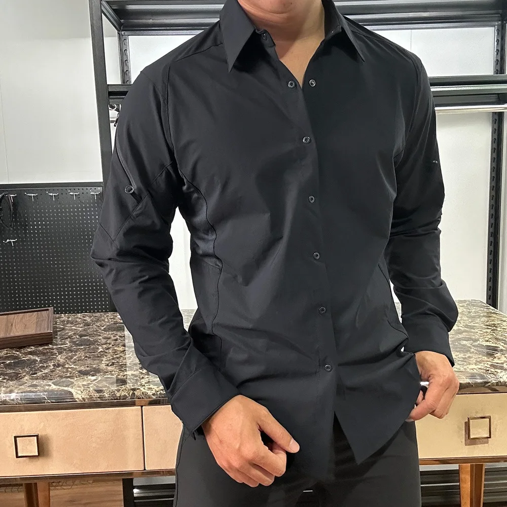 

Новые мужские повседневные быстросохнущие брюки для города и активного отдыха: легкие, водоотталкивающие, дышащие, эластичные, весенне-летние