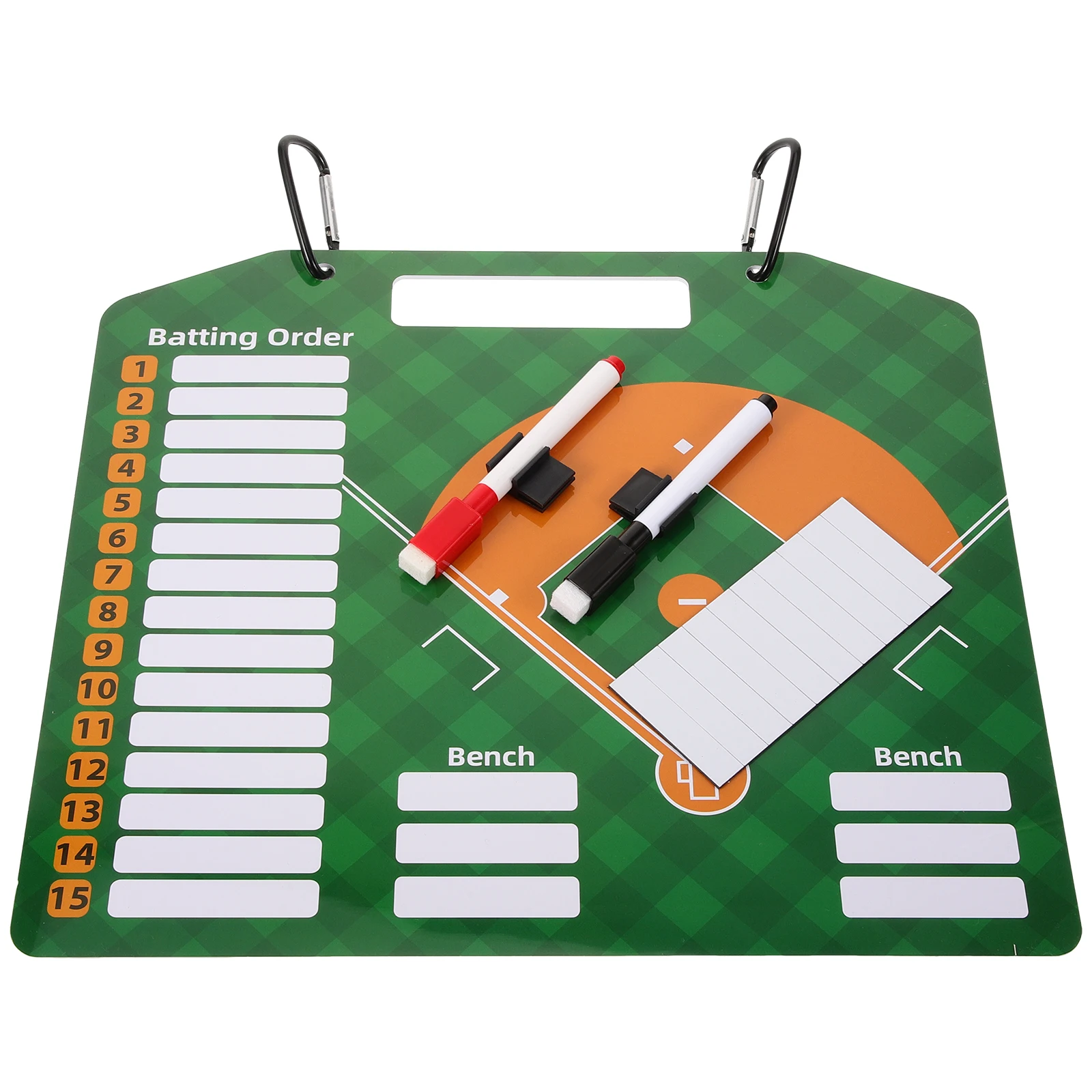 

1 set Tactical Board For Baseball Coaches Durable Pvc Portable Training Equipment Writing Clipboard Match Gear Competition