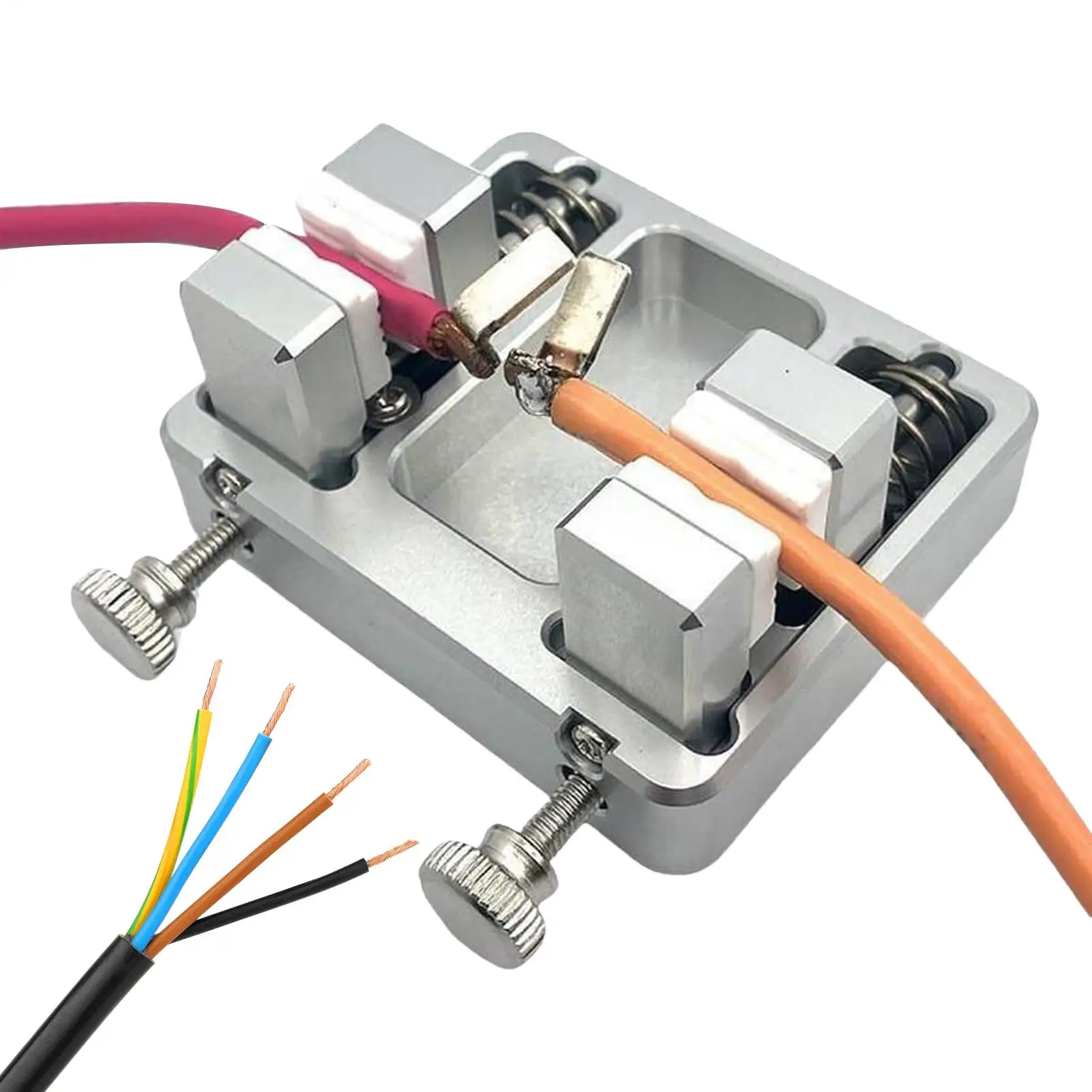 Welding Wire Fixture Adjustable Bracket Heavy Duty Welding Table Clamp Soldering Welding Locator Tools for PCB Motherboard Watch