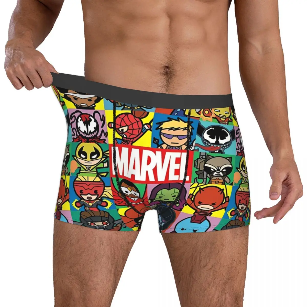 Marvel Hero Heros Accessories Boxers Briefs Humorous Underwear Boxer Pants Gag Gift For Man