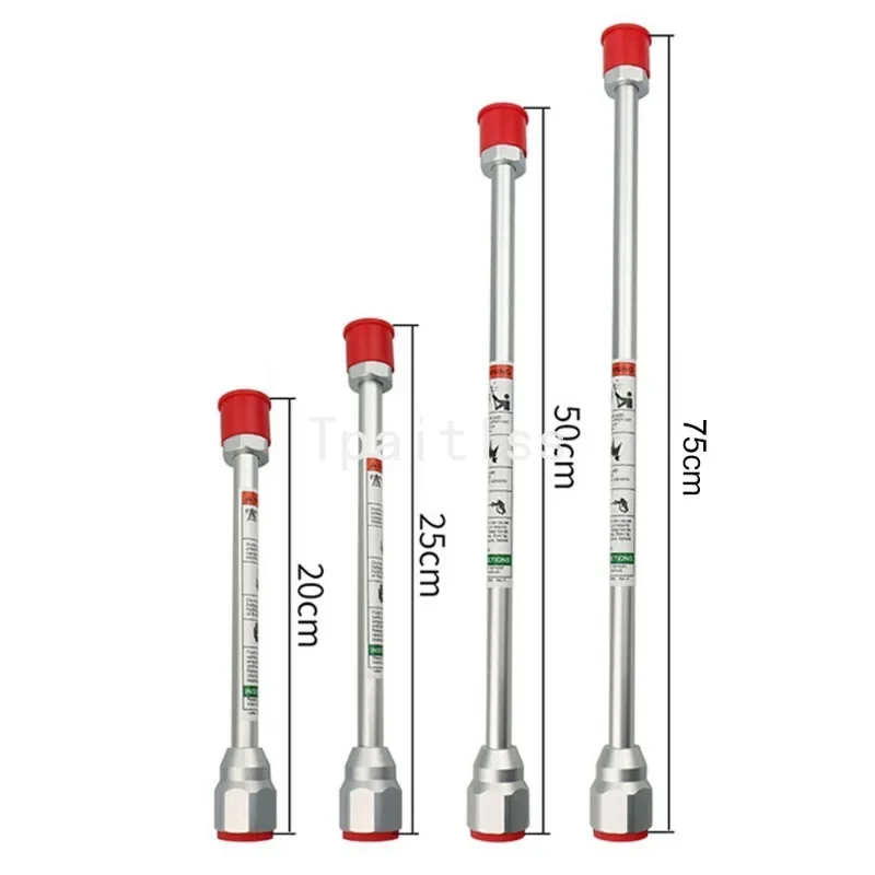 aipart Airless Paint Sprayer Gun Tip Extension Rod Universal 20/25/50/75cm with Nozzle Guard for Spraying Machine