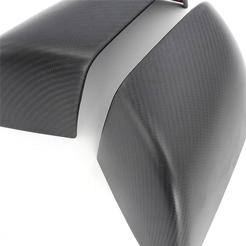 

For Tesla Model3/Y Rearview Mirror Protection Case Blackened Carbon Brazed Dimensional Accessory Decorative