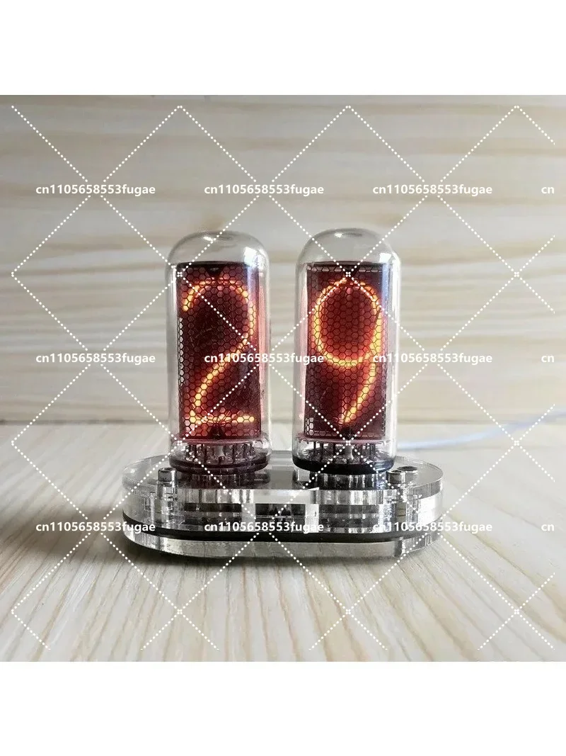 2-Position IN-18 Glow Tube Thermometer Retro Digital Display Kitchen Home Temperature Gauge with Exquisite Craftsmanship