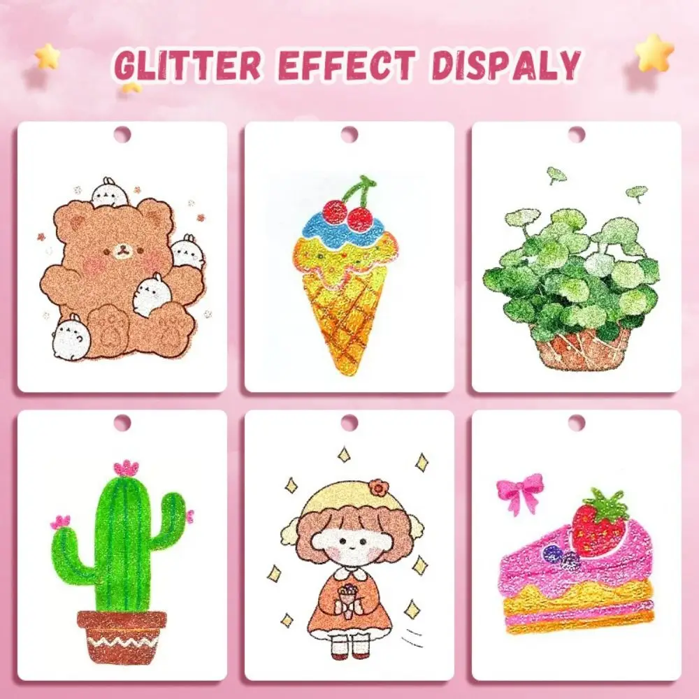 

8/12/24/36/48/60 цветов 8/12/24/36/48/60 цветов блестящая гелевая ручка большой емкости DIY рукописный текст зыбучий песок флуоресцентная ручка