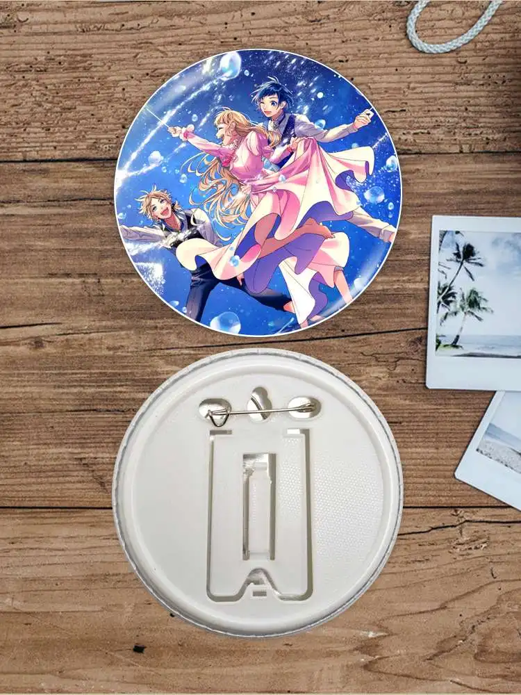 Narumi Sena Game Anime Character Soft Button Badge Brooch anchor Peripherals Pin Cosplay Backpack Decoration Lapel