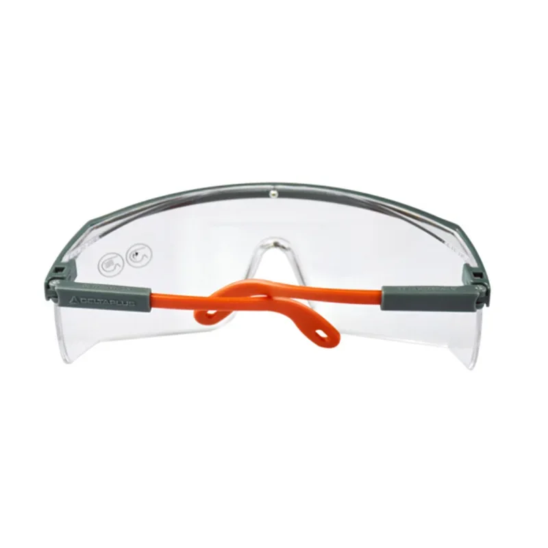 Safety Glasses Personal Protective Equipment, PPE, Eyewear Protection, Clear High Impact, Vented Sides, for Construction, Labora