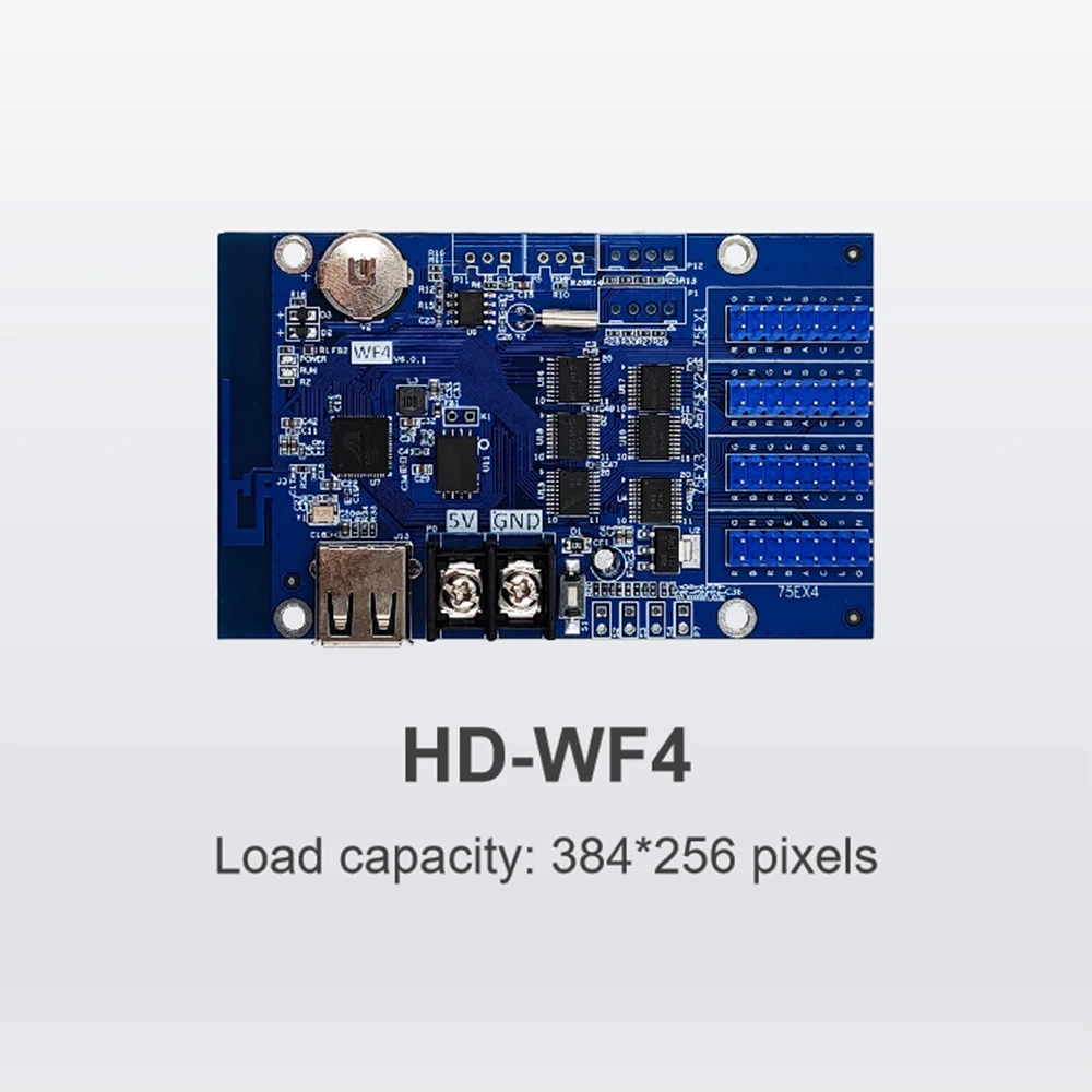 HD-WF LED Display control card With WIFI USBFull Color LED Sign LED Screen Asynchronous Controller