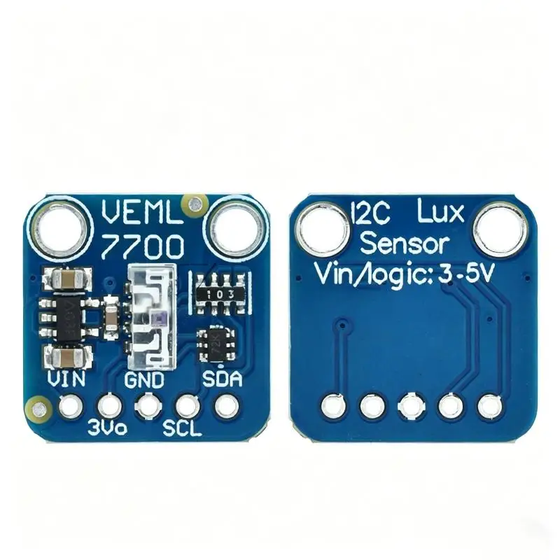 VEML7700 Sensor Module 1 Set I2C Interface Wide Range Light Detection for Raspberry Pi Smart Lighting Systems