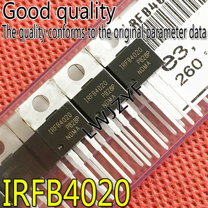 (5Pieces) New MOS  IRFB4020PBF IRFB4020 18A200V  MOSFET Fast shipping