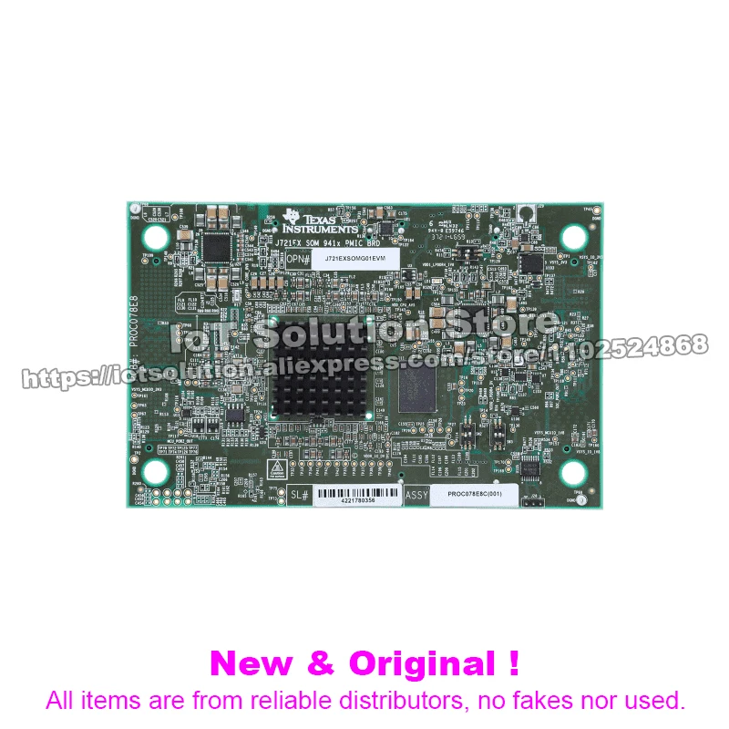 J721EXSOMG01EVM — TDA4VM and DRA829V socketed system on module (SoM)