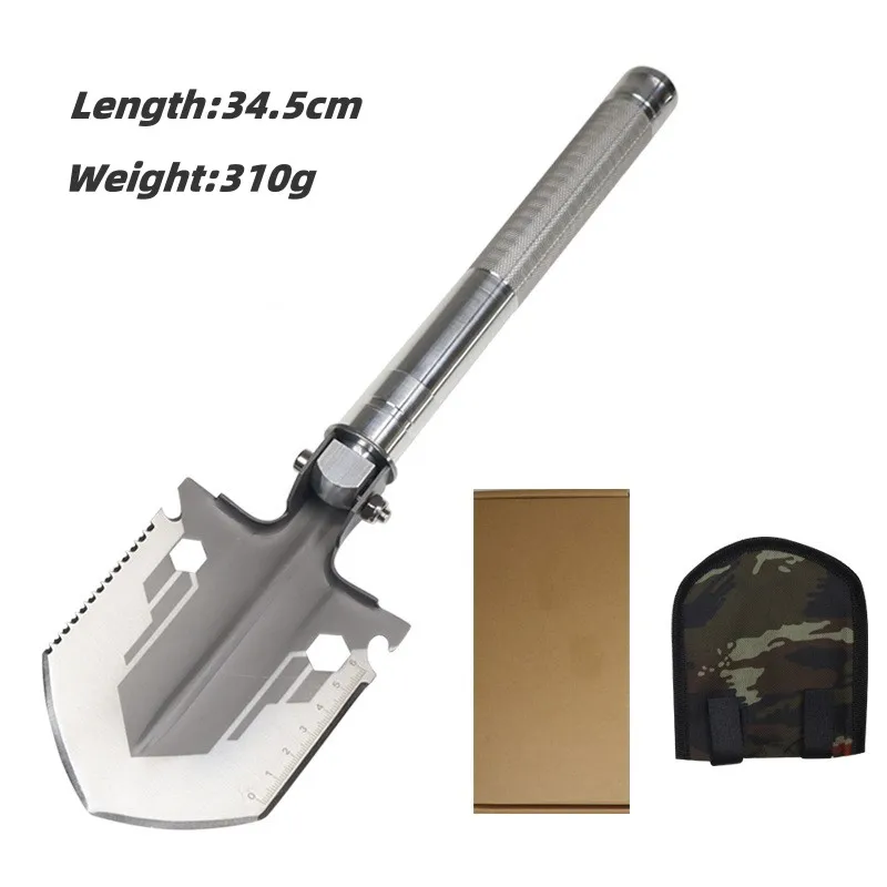 

Multifunctional Outdoor Multitool Supplies Shovel Garden Tools Folding Tactical Survival Shovel Camping Equipment Accessories