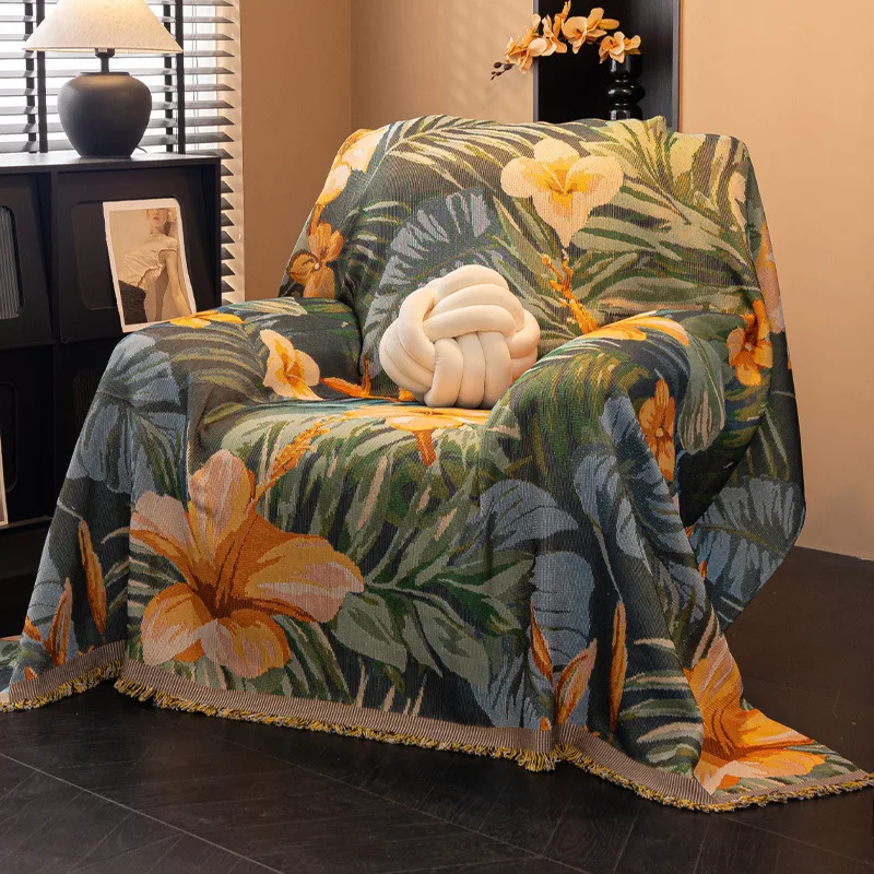 Sofa Towel American Single Sofa Cover All-inclusive High-end Bohemian Ethnic Style Single Blanket Home Textile Products