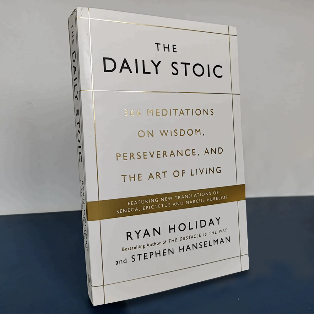 the daily stoic by ryan holiday 366 meditacoes sobre perseverancia e a arte de living book libros novo 01