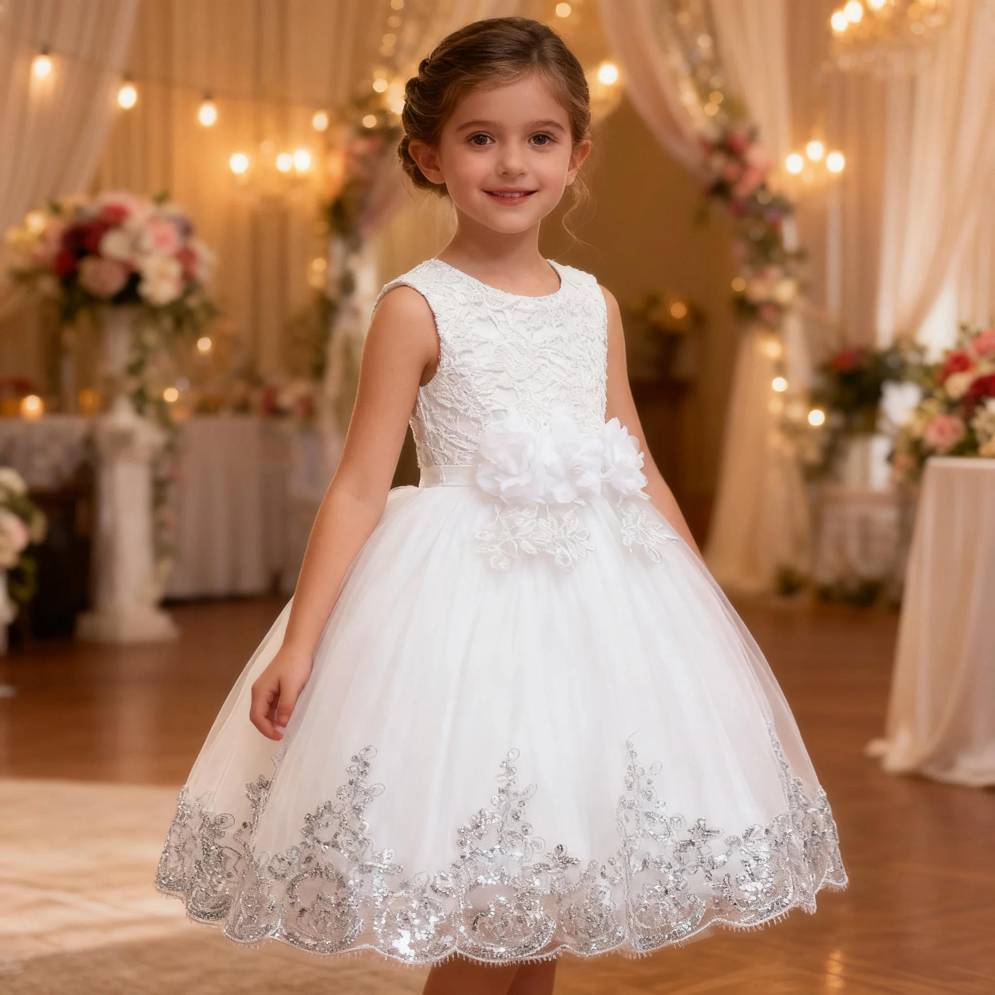 

Костюм крещения, платье принцессы, торжественное платье подружки невесты для девочек, вечернее платье для свадебной вечеринки, Vestidos для 1, 2, 3, 5, 6, 9, 12 лет