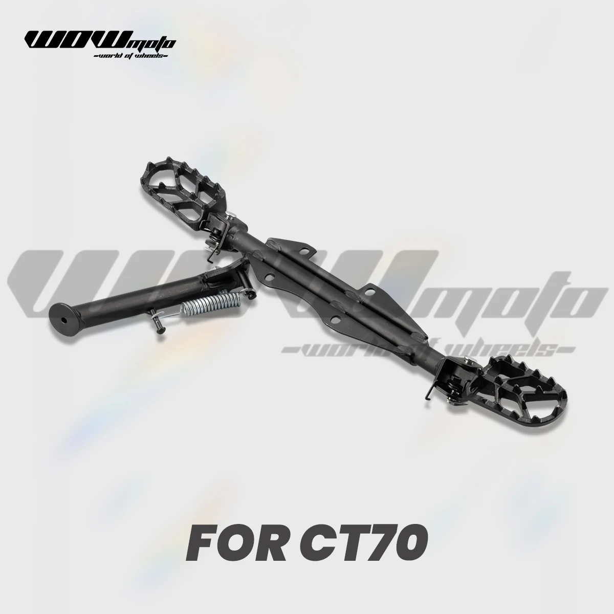 

Подножки для мотоцикла с комплектом кронштейнов для крепления подножек для CRF50 XR50 DAX CT70 CRF70 Pit Dirt Motor Trail Bike Мотокросс