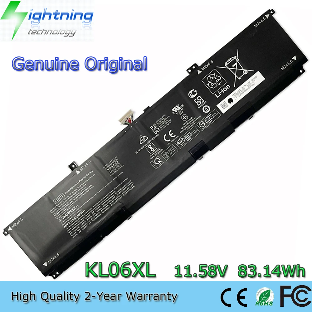 

New Genuine Original KL06XL 11.58V 83.14Wh Laptop Battery for HP Envy 15-EP0001NL 15-EP0000NS 15-EP0000NU 3ICP7/52/58-2