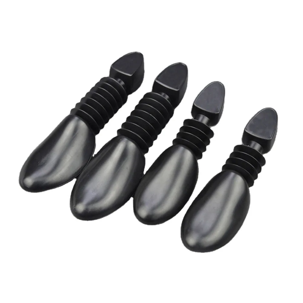 Árboles de zapatos escalables para hombre y mujer, calzado antiarrugas, soporte interno antideformación, ajuste de talla, 2 uds.