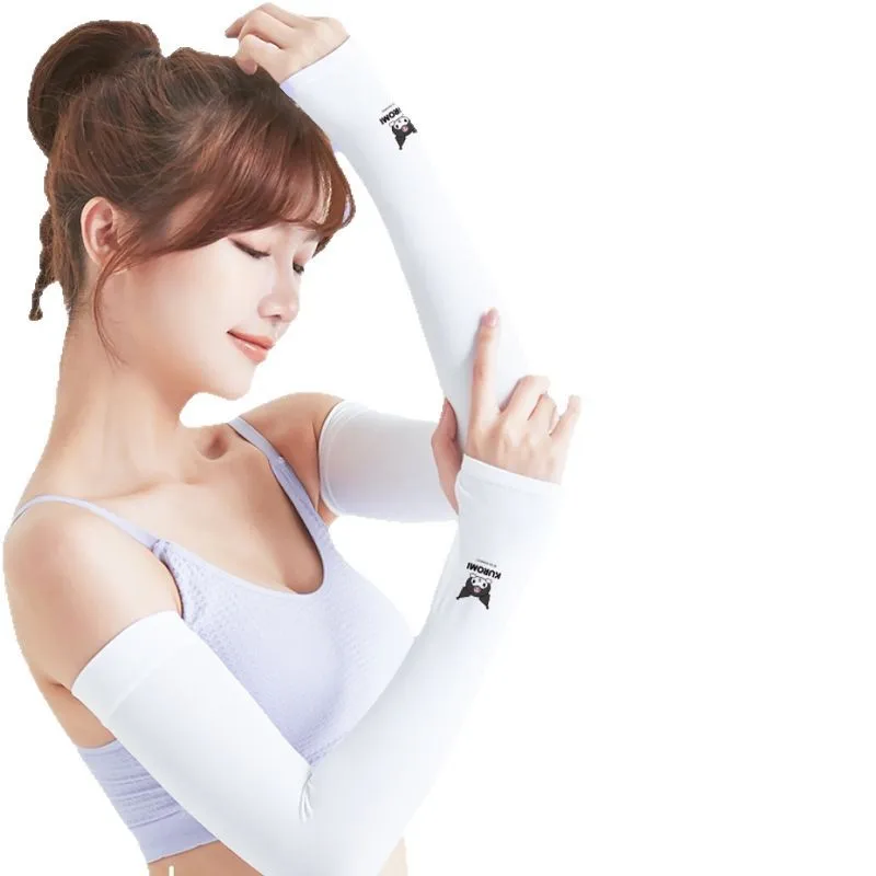 Miniso サンリオ夏の漫画日焼け止めアイススリーブ UV スリーブ男性と女性スポーツアウトドアバレルスリーブカバー