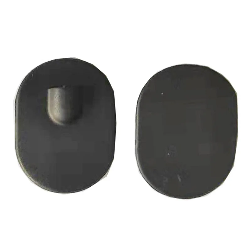 10pcs/lot Black Crocodile Clip Electrode Pads White Pin Type Electrode Patch For KWD808I Pulse Therapy device Replacement Parts