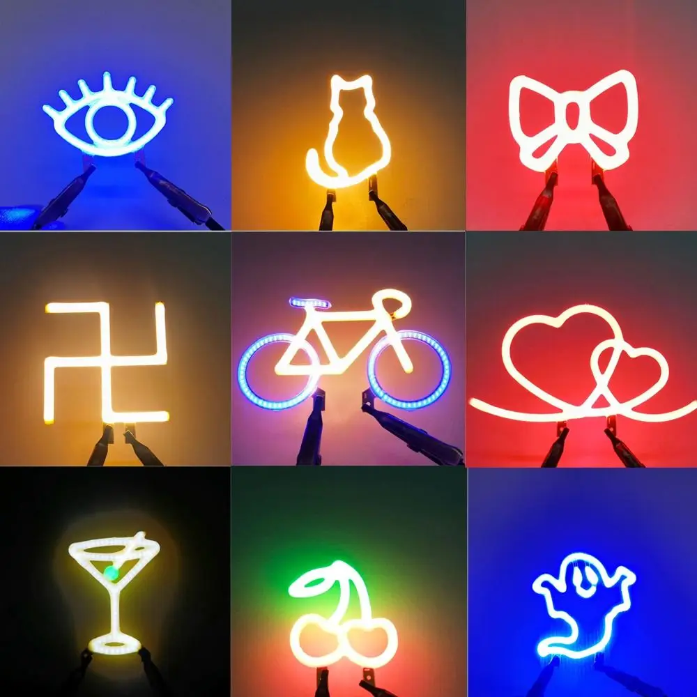 Cartoon Shape 3V LED COB Lamp Piece Decorative Color LED Chips Color Atmosphere Light Festival Light