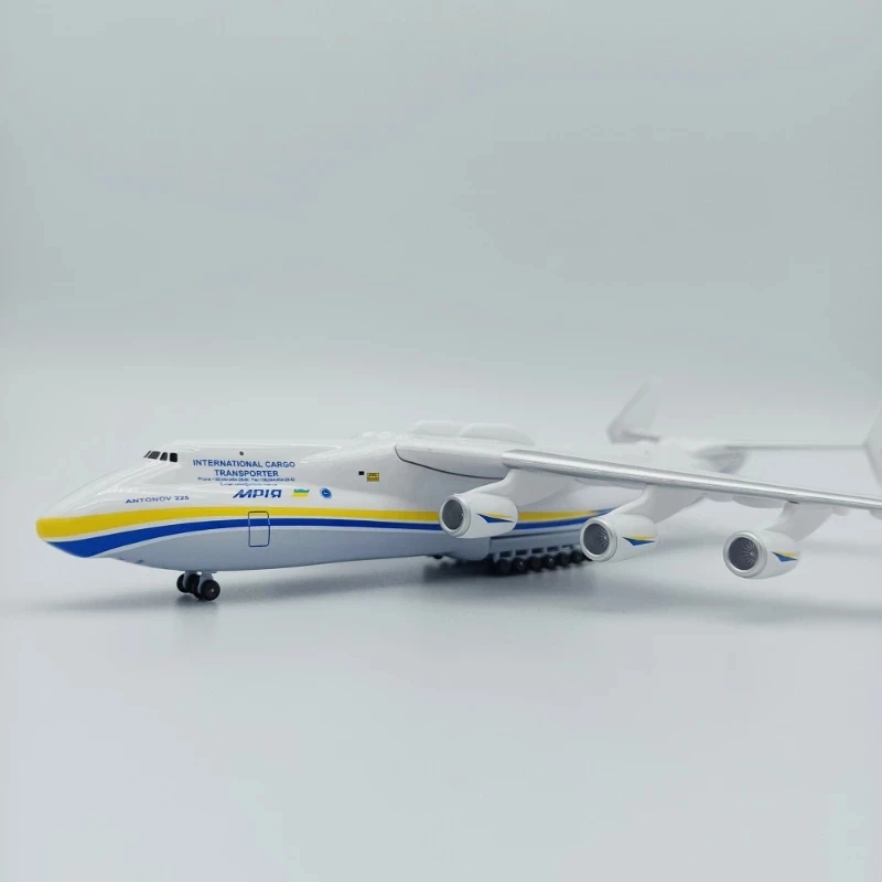 Antonov An-225 An-124 Mriya Plastic Airplane Model 1/400 Show Adult Collectible Toy Boy Large Ukrainian Transport Aircraft