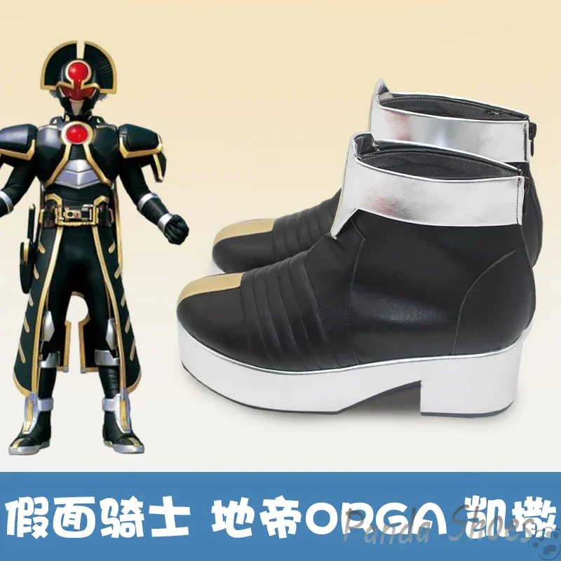 ملثمين رايدر كامين رايدر أورغا كايكسا تأثيري أحذية أنيمي لعبة كوس كوميك تأثيري حلي الدعامة الأحذية لحفلة الهالوين