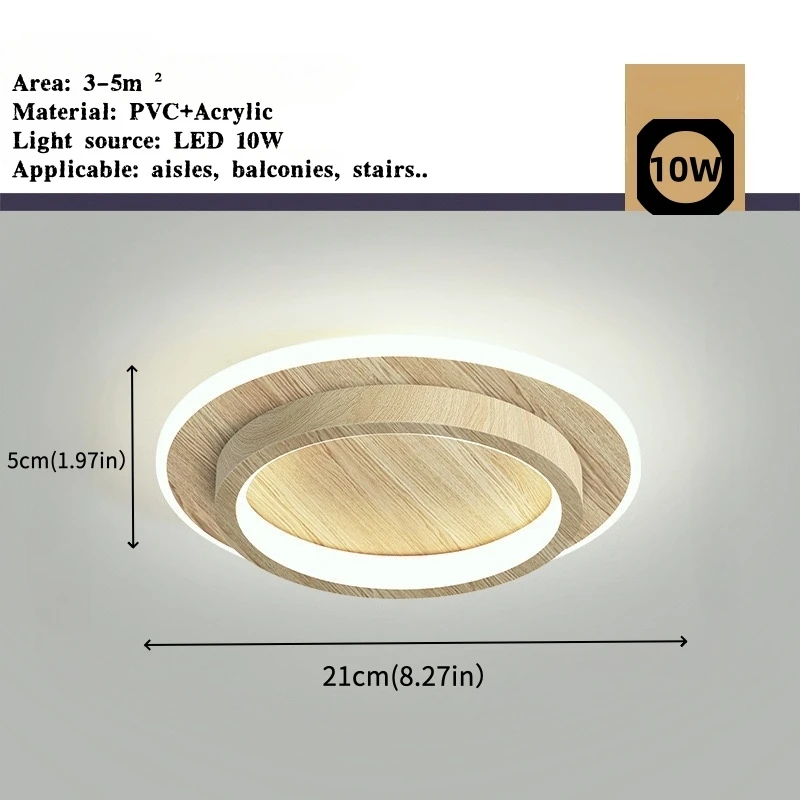 Moderne Eenvoudige Led Decor Plafondlamp Nordic Luxe Indoor Plafondlamp Woonkamer Gangpad Slaapkamer Creatieve Metalen Plafondlamp