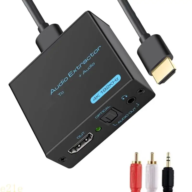 

E21E HDTV Sound Extractor Splitter Converter Support HDCP Digital 5.1 for PC