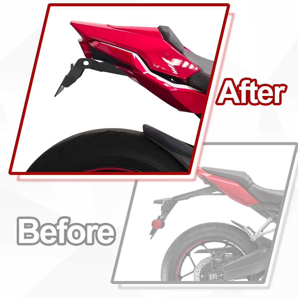 Aluminum License Plate Holder for Honda CBR650R 2021-2025