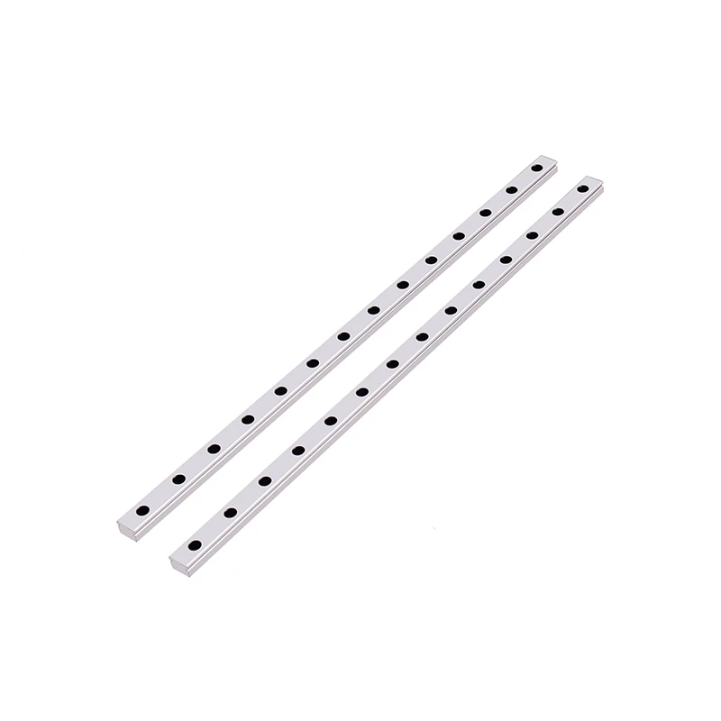 2pcs MGN Linear Guide+4pcs MGN Block MGN7 MGN12 MGN15 MGN9 300 350 400 450 500 550mm Miniature Linear Rail Slide CNC 3D Printer