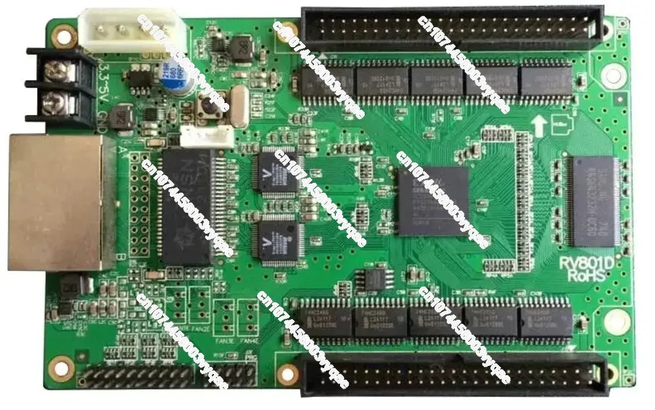 RV801D LED Display Receiving Card Synchronous Control Card Compatible with LVP915 LVP915S LED Screen Splicer