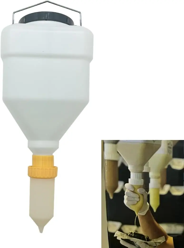 Camping outdoor picnic sauce dispenser, food-grade plastic squeeze bottle
