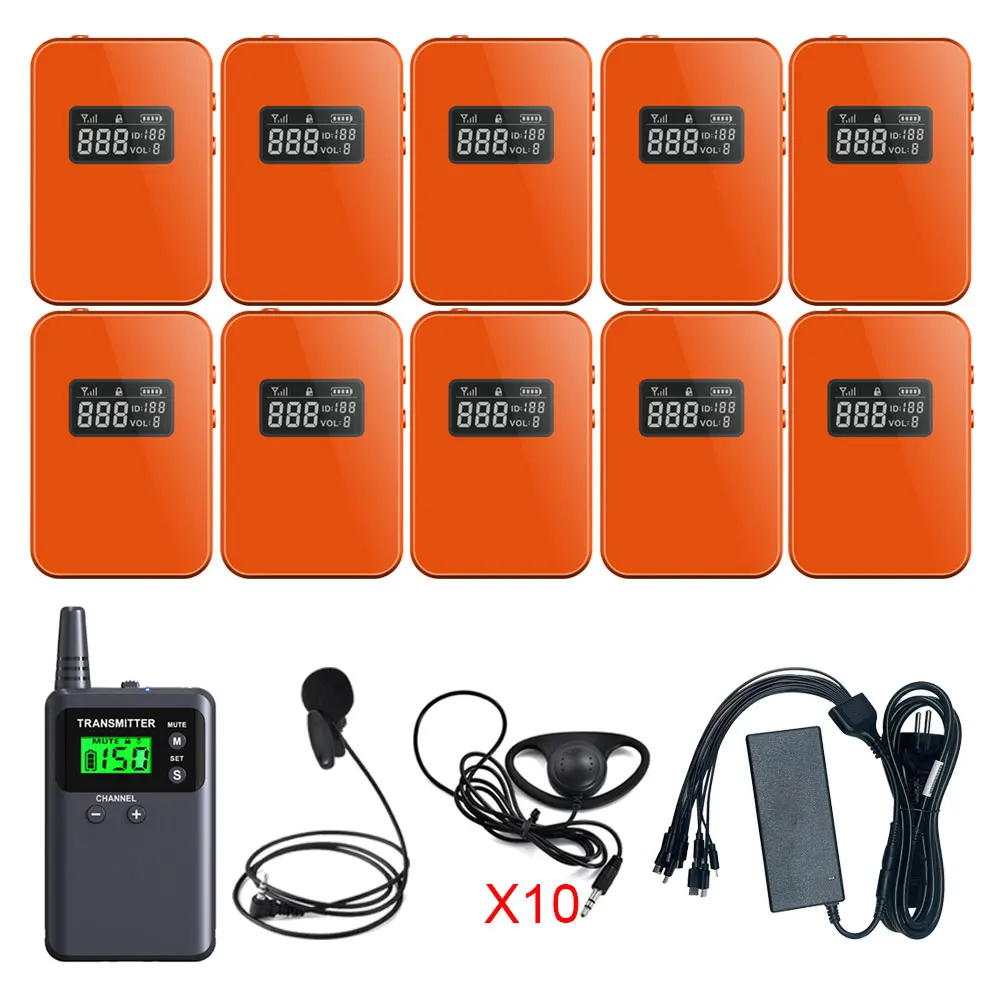 Wireless Tour Guide System Whisper Talk Simultaneous Interpretation System For Tourism Group Service Meeting Training Exhibition