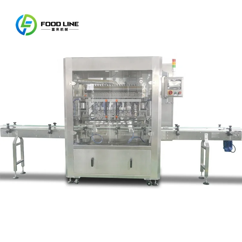 Customized Automatic Liquid Filling Line with Conveyor Compatible with Capping & Labeling Machine for Shampoo Lotion Cream Paste