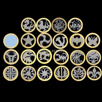 10mm mosaic rivets for DIY Knife handle length 45mm mosaic screw nail for DIY knife handle material brass tube