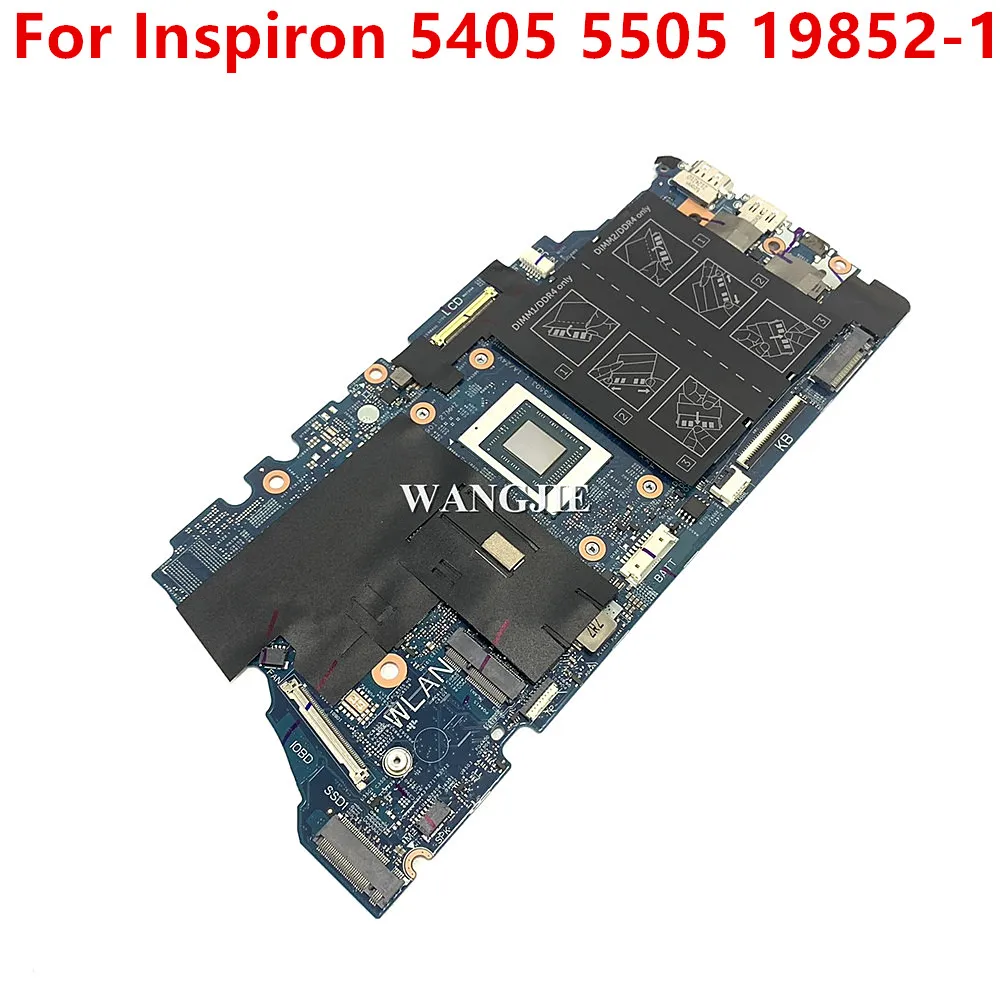 For Dell Inspiron 5405 5505 19852-1 Laptop Motherboard CN-0YX59Y 0YX59Y YX59Y Mainboard Ryzen 5 4500U CPU 100% Full Tested