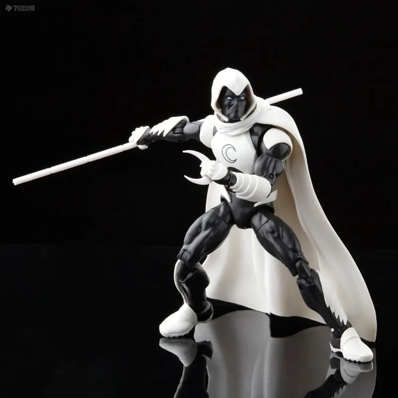 Hasbro Asli Marvel Legends Eksklusif Moon Knight 6 Inci Anime Action Figure Model Mainan Koleksi Boneka Hadiah Anak Laki-laki Tersedia