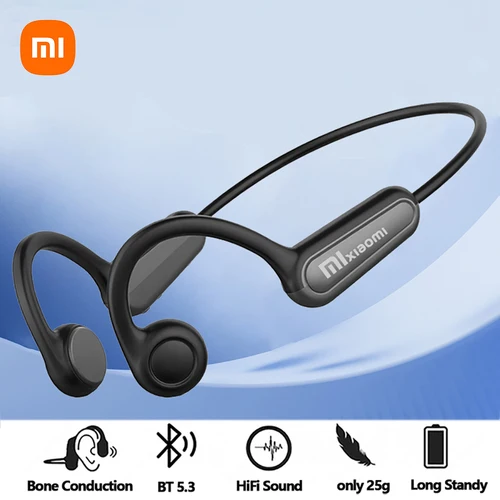 Xiaomi Redmi auriculares de conducción ósea Real auriculares inalámbricos Bluetooth 5,3 auriculares deportivos manos libres con micrófono para correr