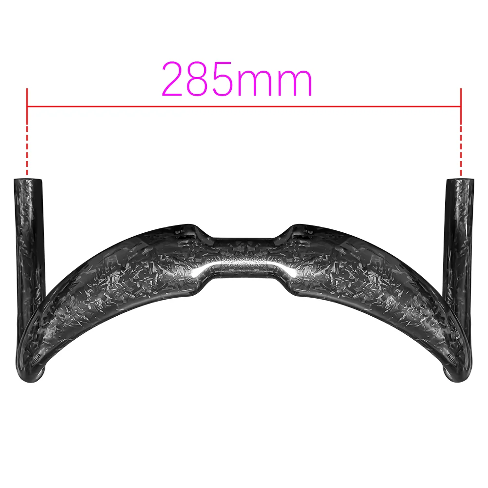 BALUGOE Carbon Fiber TT Road Bike Handlebars 375mm