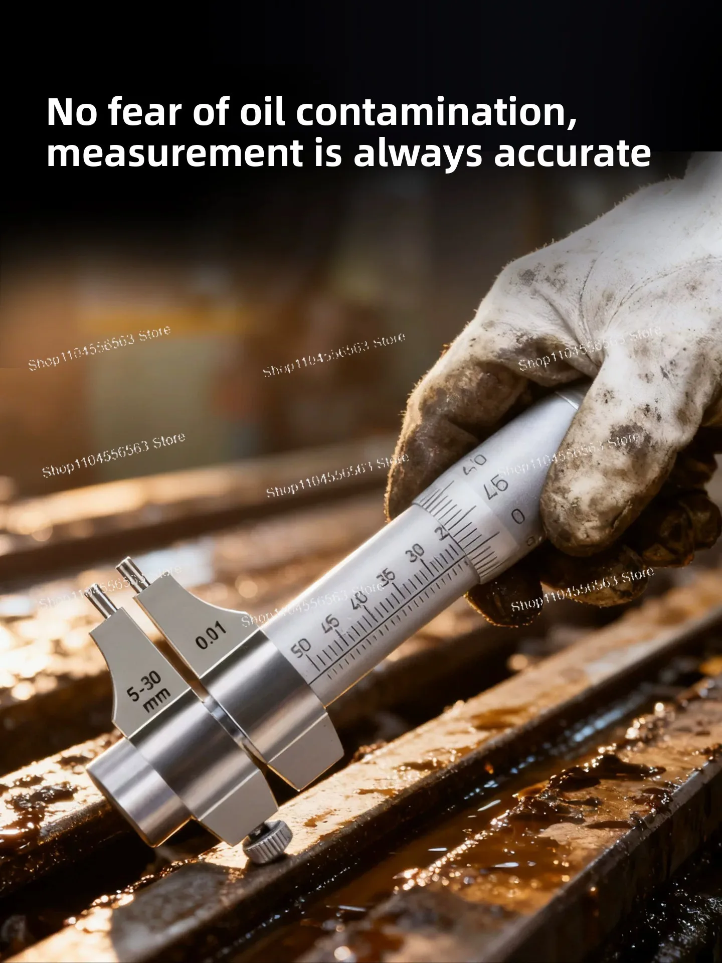 Inner Measurement Micrometer Probe Accessories, High Precision Alloy Surface Inner Hole Measuring Tool