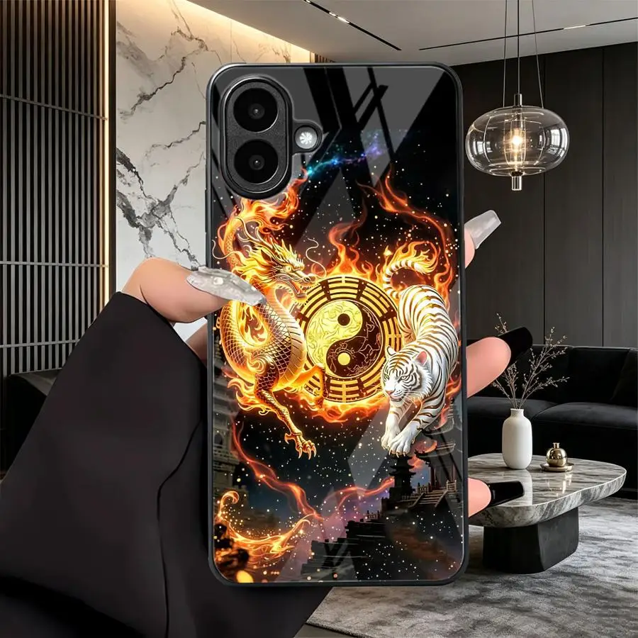 Glass Case for Samsung Galaxy A25 A16 A54 A36 A06 A32 A14 A55 A07 A24 A73 A26 A15 A37 A27 A34 A13 A56 A57 Phone Cover A73 A05