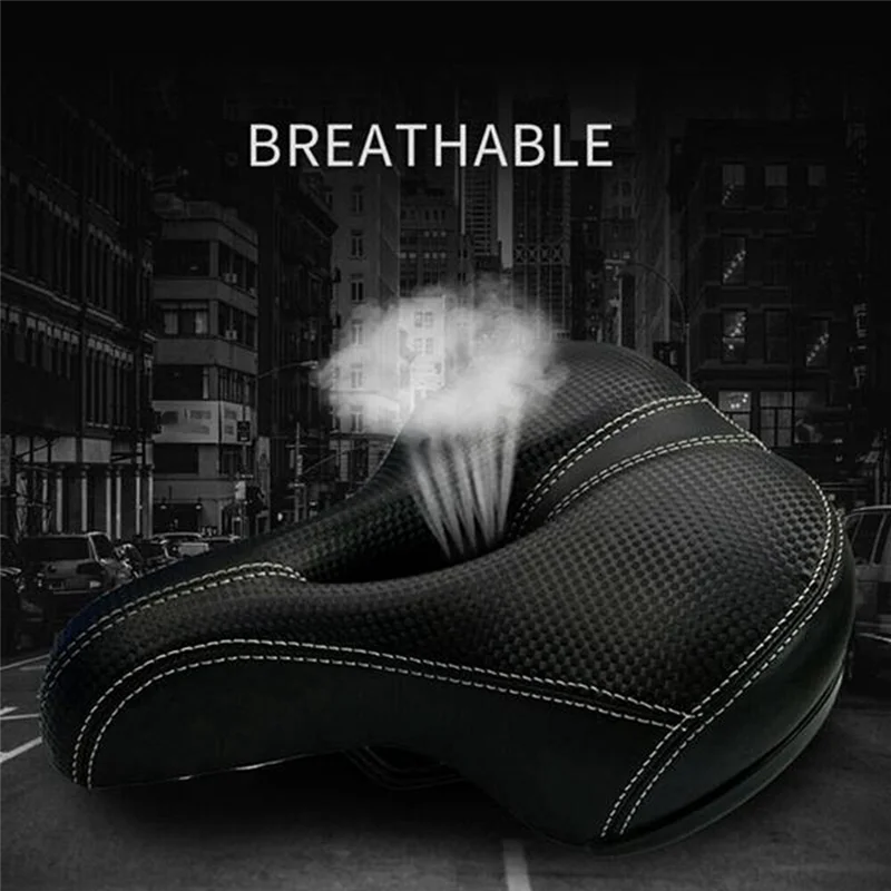 وسادة الدراجة، سرج الدراجة الجبلية، وسادة مريحة ذات مؤخرة كبيرة، ملحقات ركوب الدراجات على الطرق