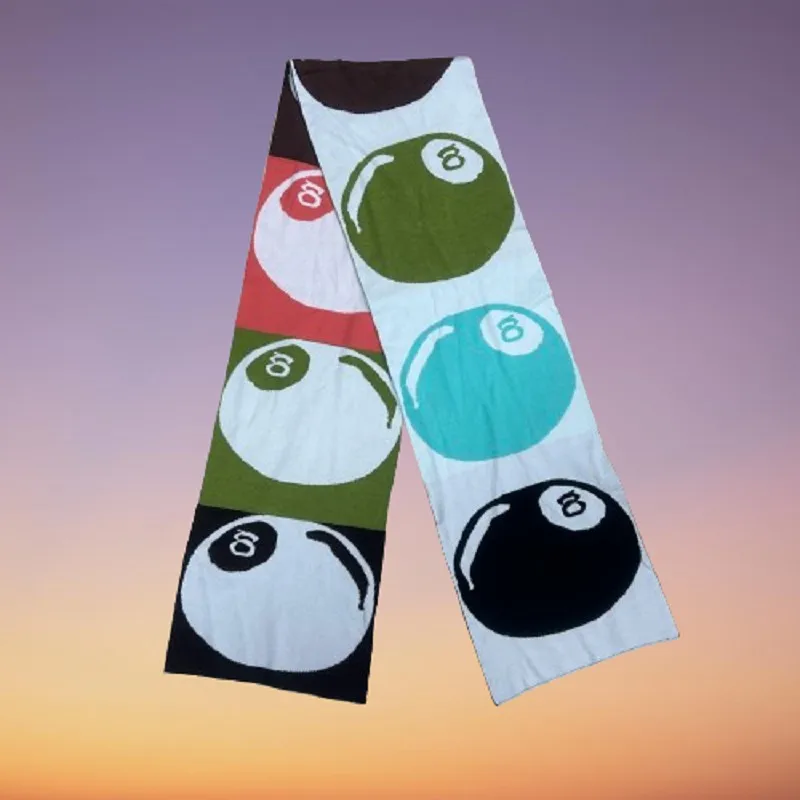New Fashion creative Aesthetics knitted women\'s scarf men\'s winter scarf gothic street vintage Scarves Y2K unisex emo cartoon 8