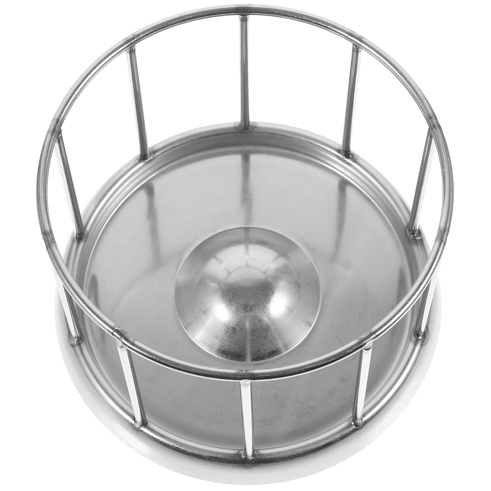 

Stainless Steel Feeding Dish for Large Tortoise 11cm Diameter Reptile Water Bowl Terrarium Pet Supplies Food Container