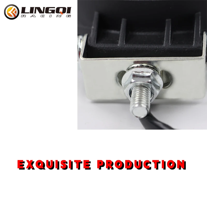 Dirt pitbike akcesoria narzędzia PE światło punktowe uniwersalne dla ATV UTV gokart motocykl wodoodporny reflektor części motocrossowe