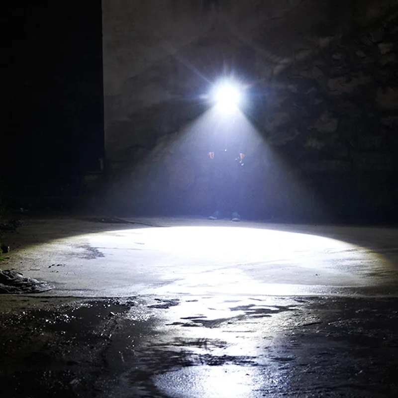 Dropshipping Mini Rechargeable LED HeadLamp Body Motion Sensor LED Bicycle Head Light Lamp Outdoor Camping Flashlight