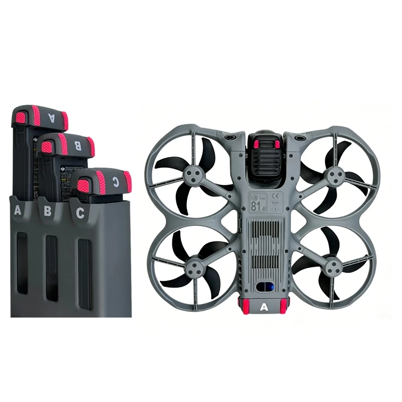 1Set Battery Sticker Battery Differentiation Management Label Sticker for DJI AVATA 360 Drone Accessories