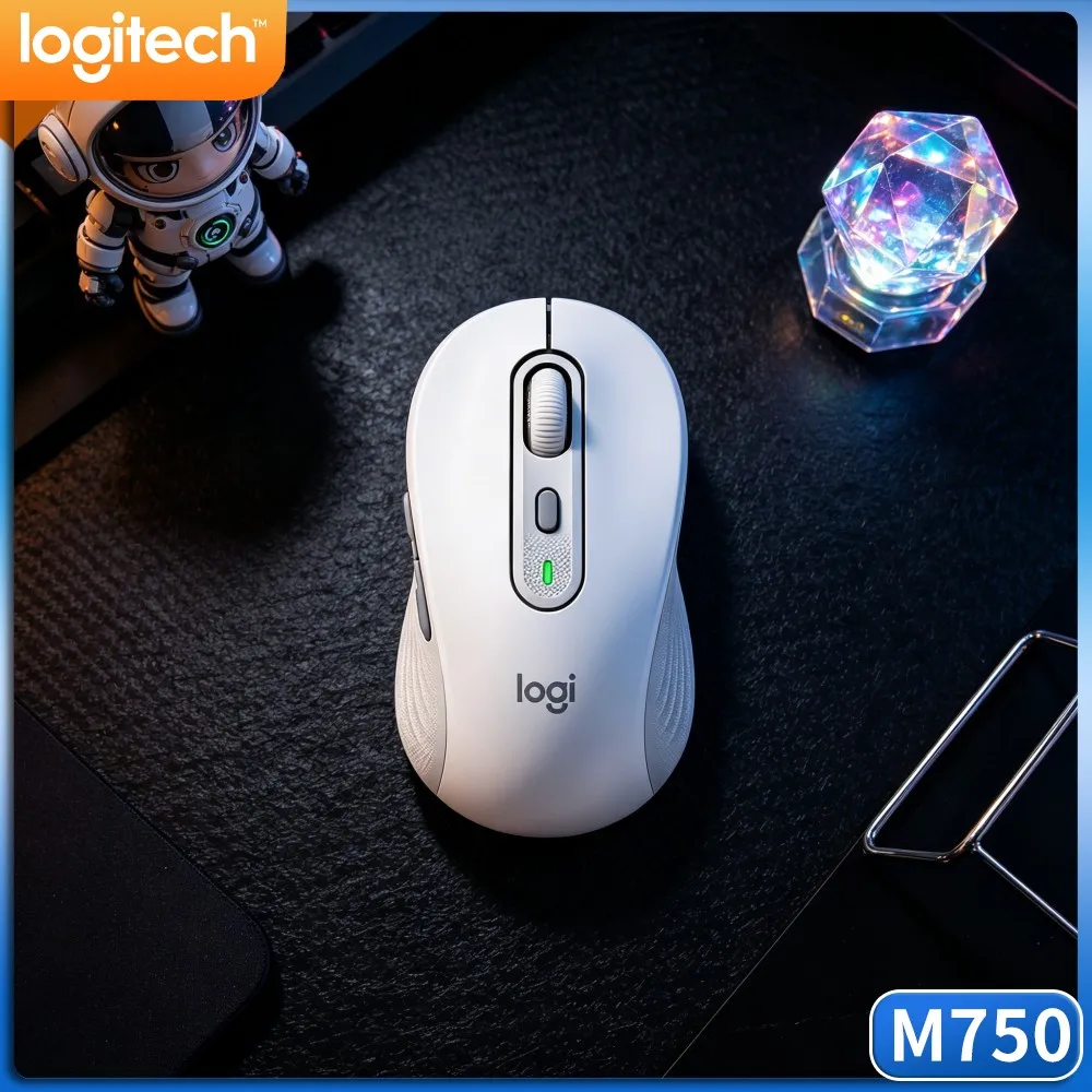 M750 Bluetooth Mouse Quiet Silent Click Smartwheel Scrolling Twenty Month Battery Study Desk Practical Pick