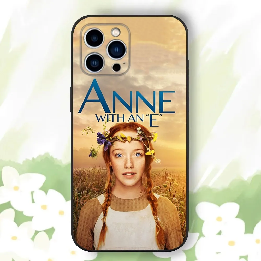 A-Anne W-с чехлом для телефона iPhone 16,15,14,13,12,11 Plus,Pro Max,XS,X,XR,SE,Mini,8,7, мягкий силиконовый черный чехол