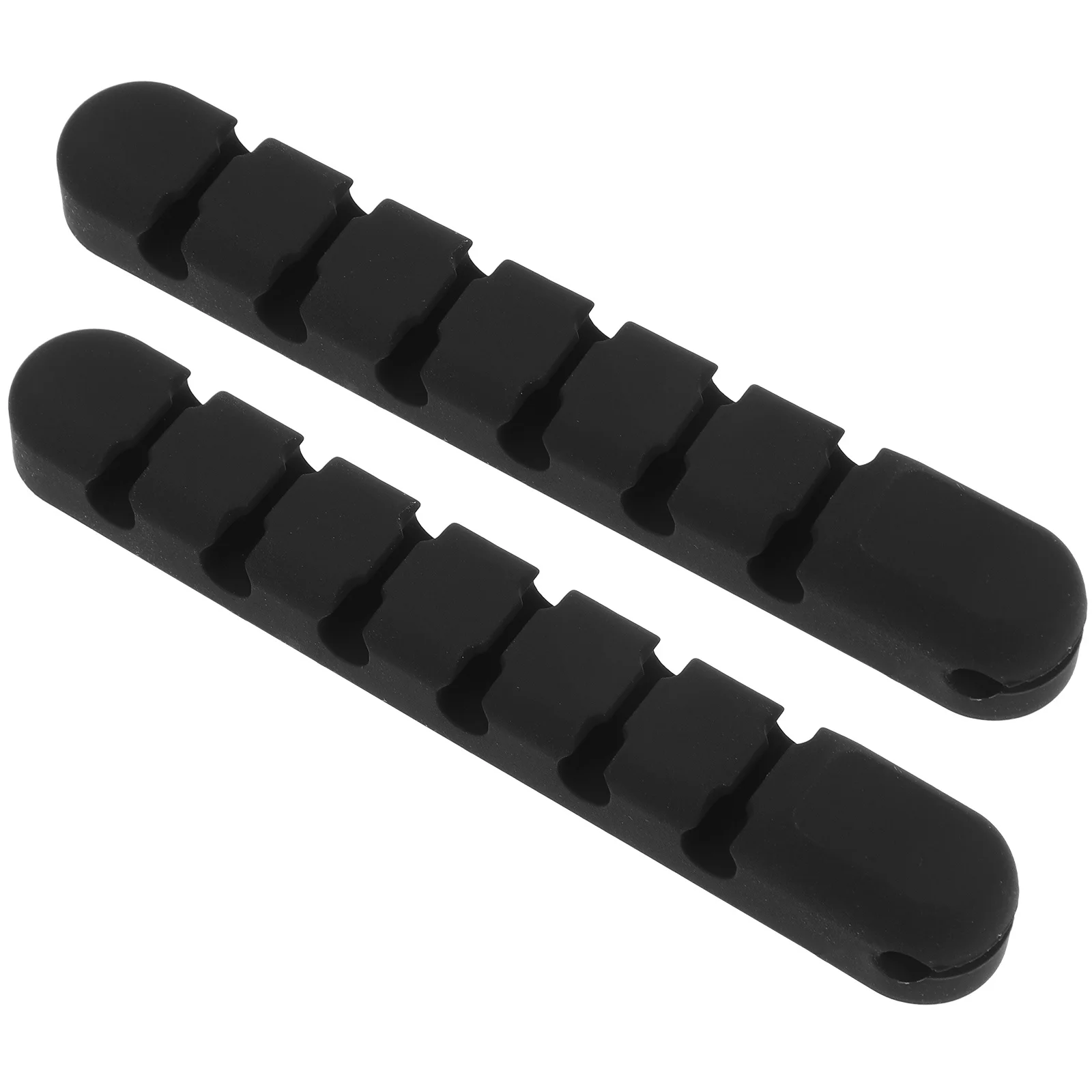 

2Pcs Cord Holder Desktop Cable Clip Adhesive Wire Organizer Easy Manage Data Earphone Cables Desk Cable Management